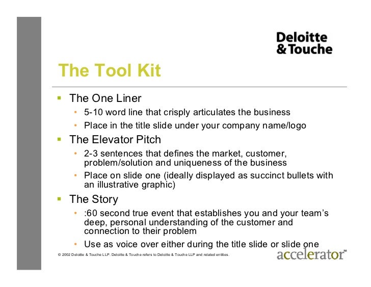 slide deck example