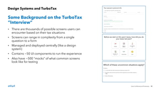 Testing Design System Changes Across Your Application -- Intuit Use ...