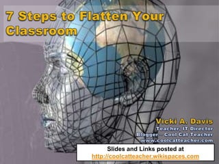 Slides and Links posted at
http://coolcatteacher.wikispaces.com
 