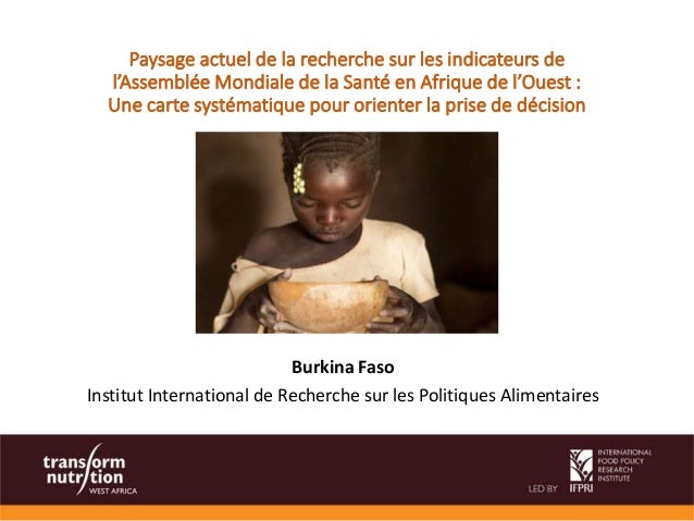 Burkina Faso Une Carte Systematique Pour Orienter La Prise De Deci Burkina Faso Une Carte Systematique Pour Orienter La Prise De Deci