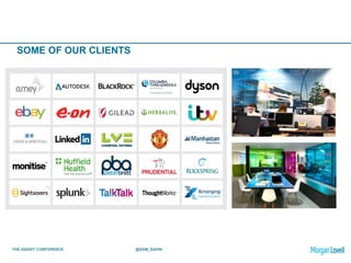 THE ASSIST CONFERENCE @SAM_SAHNI
SOME OF OUR CLIENTS
 