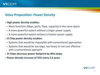 VI Chip PRM® Pre-Regulated Module | PPTX