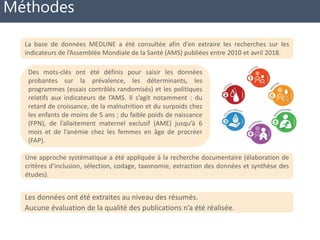 La région de l’Afrique de l’Ouest : Une carte systématique pour orienter la prise de décision