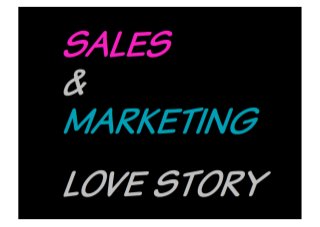 "A Sales & Marketing Love Story" (VIDEO with SLIDES) - based on Hubspot's #SMLOVE