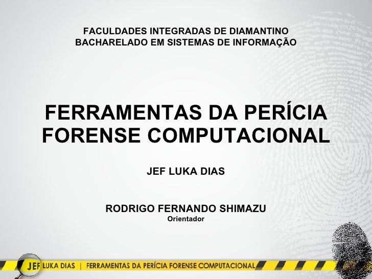 Como fazer slides para apresentacao de tcc