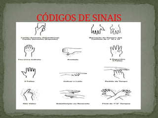 CÓDIGOS DE SINAIS
 