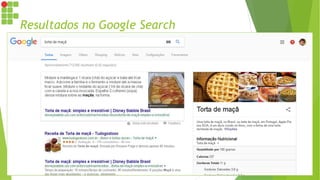 Resultados no Google Search
 