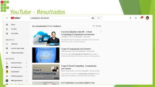 YouTube - Resultados
 