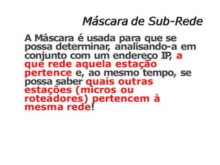 Slide de redes ( resumido )
