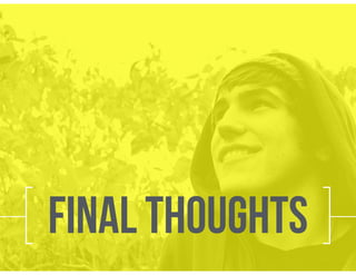 [ ]Final Thoughts
 