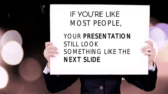 slide design for non designers