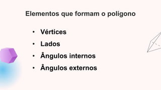 Elementos de um polígono e sua nomenclatura | PPTX