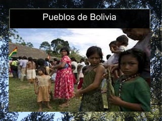 Pueblos de Bolivia