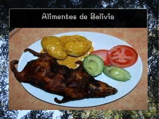 Alimentos de Bolivia