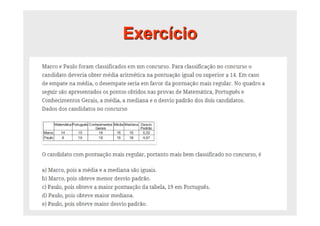 Exercício
 
