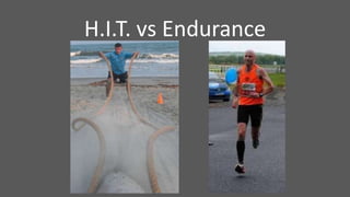 H.I.T. vs Endurance

 