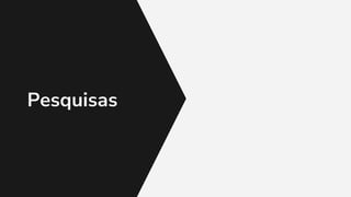 SATURN
Saturn is the ringed one. It’s
a gas giant, composed of
hydrogen and helium. It’s
named after the Roman god
of agriculture
NEPTUNE
Pesquisas
 