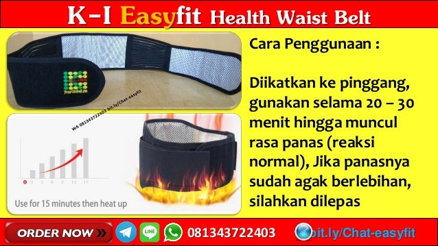 WA 081343722403 Harga Alat Terapi  Pinggang Easyfit Waist 