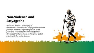 Mahatma Gandhi Jayanti: Life, Values, and Legacy | PPTX