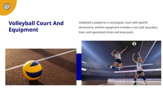 Volleyball Powerpoint Presentation Template Pptx