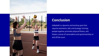 Volleyball Powerpoint Presentation Template Pptx