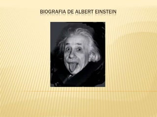 Biografia de Albert Einstein  