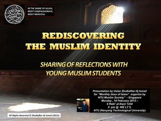 IN THE NAME OF ALLAH,
                  MOST COMPASSIONATE,
                  MOST MERCIFUL.




                         ...