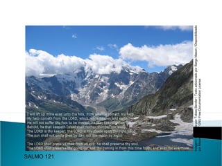 LÍNGUA PORTUGUESA, 2º Ano do Ensino Médio
APÓLOGO,FÁBULA E ALEGORIA: O SÍMBOLO E A MORAL
SALMO 121
Imagem:FotografiaporTobiasBender/TextoadicionadoporBargeMason/Disponibilizado
porMasonbarge/GNUFreeDocumentationLicense
 