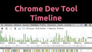 Chrome Dev Tool
Timeline
 