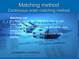 Vietnamese stock exchanges | PPT