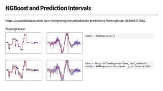 https://towardsdatascience.com/interpreting-the-probabilistic-predictions-from-ngboost-868d6f3770b2
NGBRegressor
 