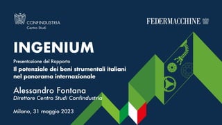 Slide Fontana Buccellato Rapporto Ingenium 2023