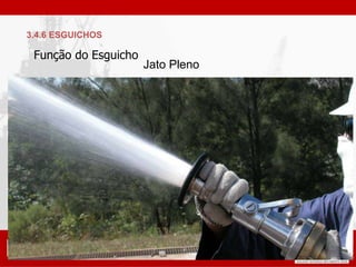 Jato Pleno
Função do Esguicho
3.4.6 ESGUICHOS
 