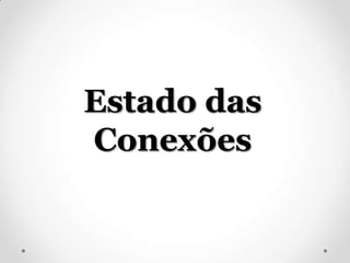 Estado das
Conexões
 