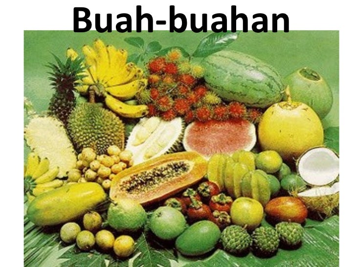  Gambar  buah  buahan