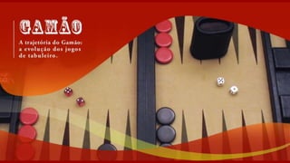 A trajetória do Gamão: a evolução dos jogos de tabuleiro