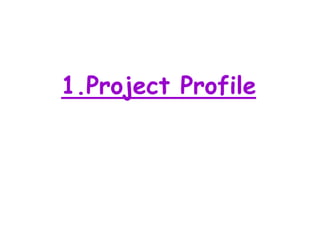 1.Project Profile