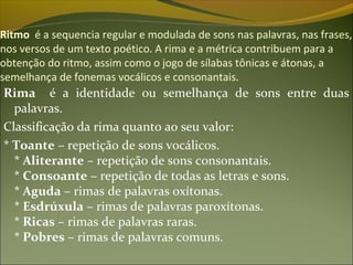Slide Genero Textual Poesia | PPT