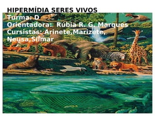 HIPERMÍDIA CONSCIÊNCIA NEGRA O RIENTADORA:Rúbia Marques NTE/Uruaçu-GO CURSISTAS: Gislaine Ribeiro Luzanira Rosa Miguel Caixeta Sílvia de Cássia GRUPO E