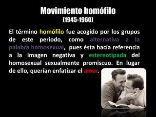 Historia del Movimiento LGBT PPT