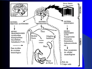 Como as emoções influenciamComo as emoções influenciam
o sistema imune?o sistema imune?
 