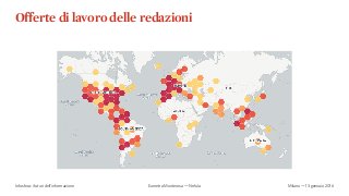 Classificazioni
Tagcloud e infovisualizzazioni, anche con interrelazioni
Infosfera: i futuri dell’informazione Milano — 13...