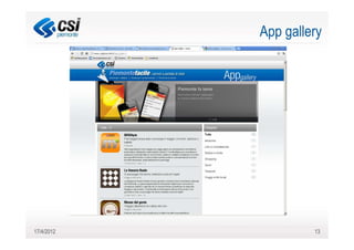 App gallery




17/4/2012            13
 