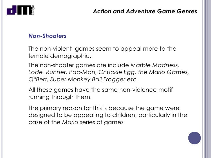 Action and Adventure Games
