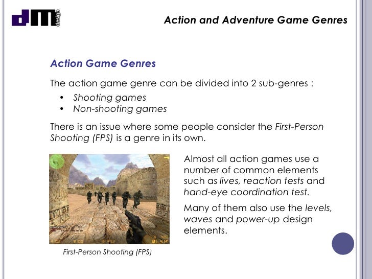 Action and Adventure Games