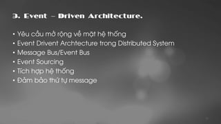 Domain Driven Design và Event Driven Architecture | PDF