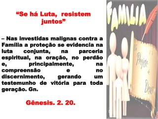 vemos o exemplo em José e Maria. Mateus. 1. 18-20. Vemos também esse amor em Jesus para com os seus discípulos. João. 13. 1. É fundamental para a construção de um lar sobre a rocha.Esse tipo de amor envolve na prática:Deve “Existir” antes das situações (causa) e não por causa delas (conseqüência). “Só vou amar e cuidar se for correspondido ou se merecer”... Expressões como esta não condizem com um amor que tenha qualidade.