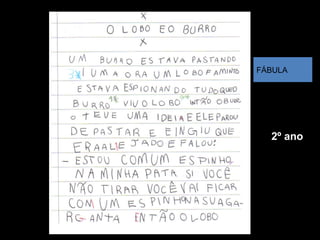 FÁBULA 2º ano 