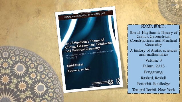 Ketokohan Ibn Haytham Satu Kajian Bibliografi Terpilih Anotasi