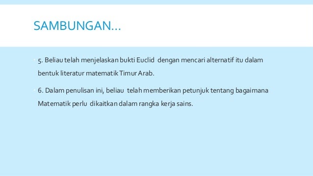 Ketokohan Ibn Haytham Satu Kajian Bibliografi Terpilih Anotasi